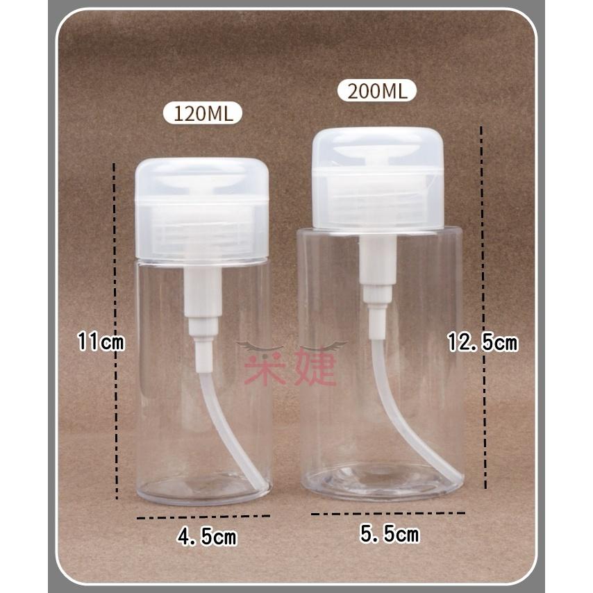 【采婕美學】按壓式分裝瓶 分裝瓶(密封防漏)空瓶 化妝水瓶 卸甲水瓶 旅行分裝瓶 酒精瓶 酒精分裝瓶 化妝水分裝瓶-細節圖4
