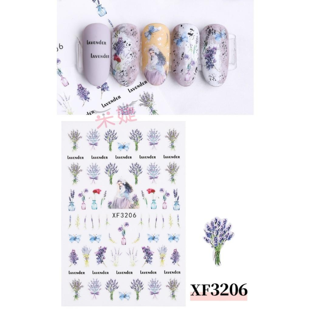 【采婕美學】日本超薄美甲貼紙  豹紋 m&m 鏽球花 美甲貼 超薄貼紙 指甲貼紙 DIY貼紙 光療貼-細節圖8