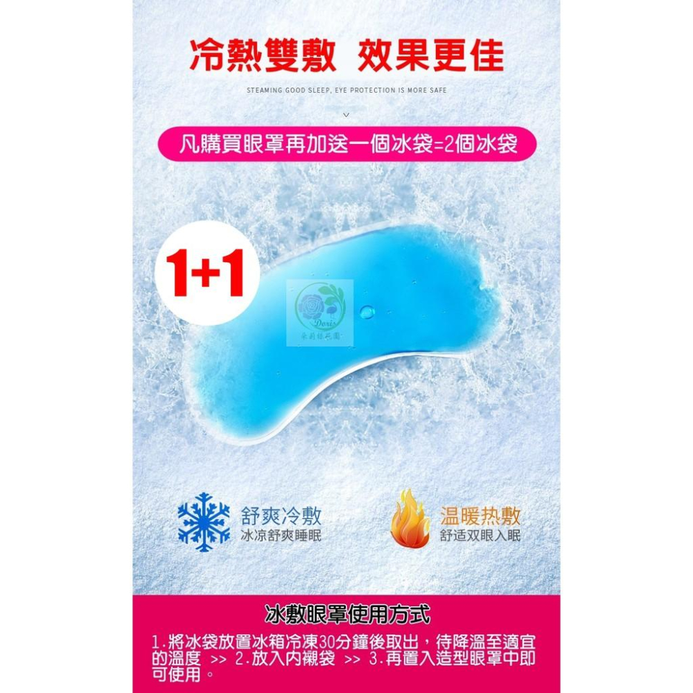 【采婕美學】熱敷眼罩 蒸氣眼罩(冰溫二用)USB眼罩 加熱眼罩 定時定溫 USB 眼罩 交換禮物 聖誕節-細節圖7