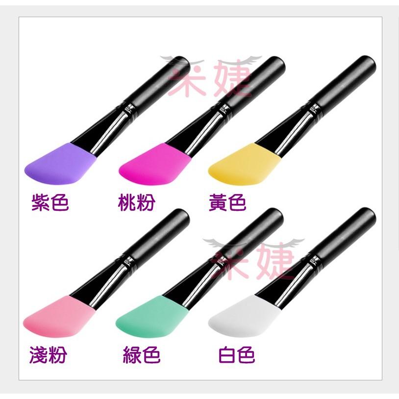 【采婕美學】面膜刷 矽膠刷 美容刷 敷臉刷 軟矽膠刷 攪拌棒 刮勺挖棒-細節圖2