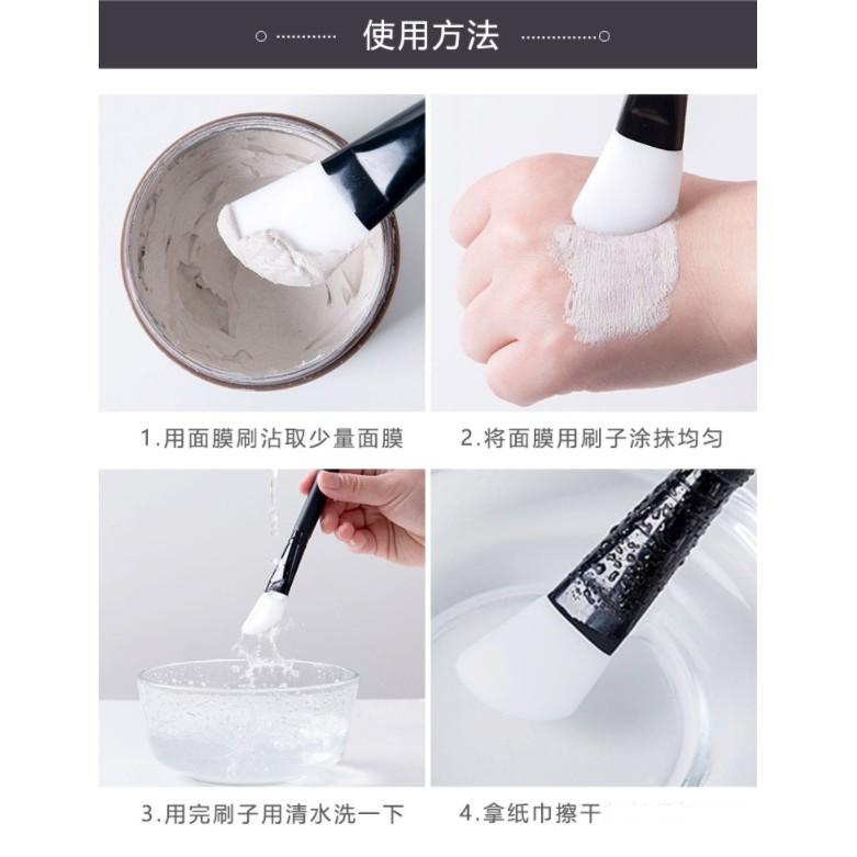 【采婕美學】面膜刷 矽膠刷 美容刷 敷臉刷 軟矽膠刷 攪拌棒 刮勺挖棒-細節圖4