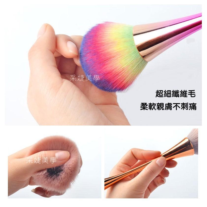 【采婕美學】小蠻腰 粉塵刷 散粉刷 化妝刷 腮紅刷 蜜粉刷 美甲刷 漸層 刷具 彩妝刷 美容刷 光療 彩繪 美甲必備-細節圖5