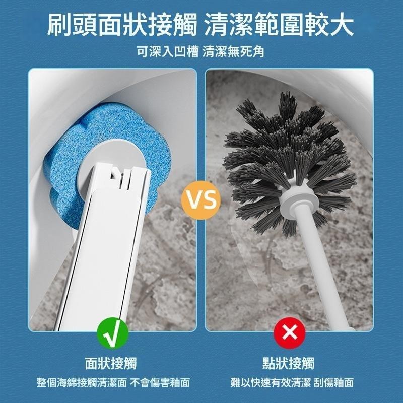 🚽【壁掛式】免手洗馬桶刷組 🧼｜一次性刷頭｜廁所除菌除臭神器✨｜馬桶刷｜一次性刷頭｜廁所清潔｜壁掛馬桶刷｜免手洗馬桶刷-細節圖8