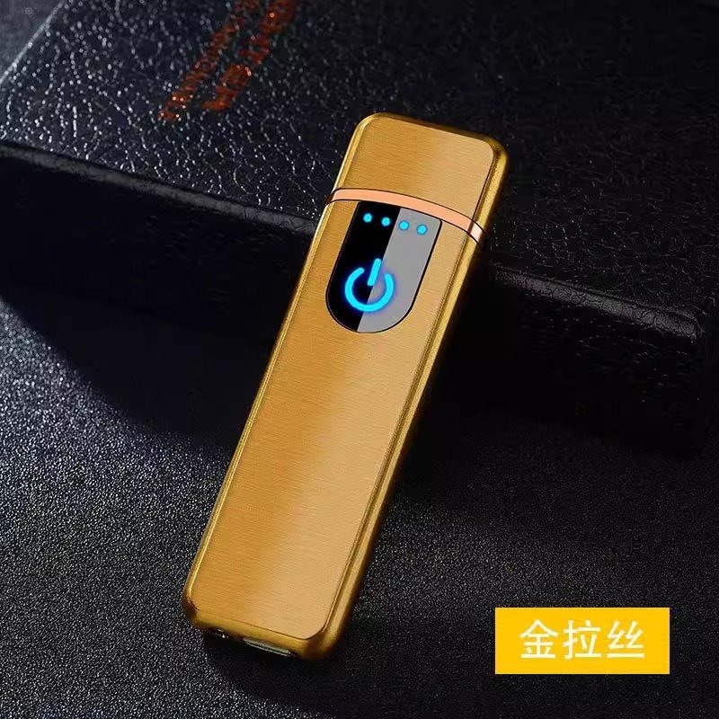 🔥 【USB充電】附發票 電子打火機 觸控感應 防風打火機 免燃料重複使用 創意個性點菸器 USB充電 電子點煙器-規格圖9
