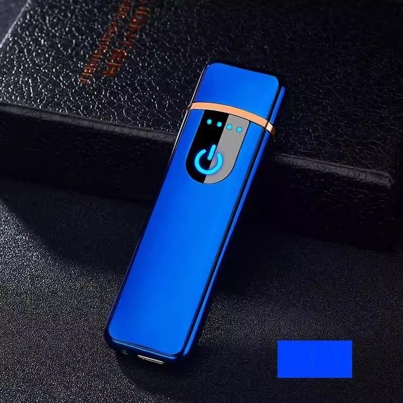 🔥 【USB充電】附發票 電子打火機 觸控感應 防風打火機 免燃料重複使用 創意個性點菸器 USB充電 電子點煙器-規格圖9