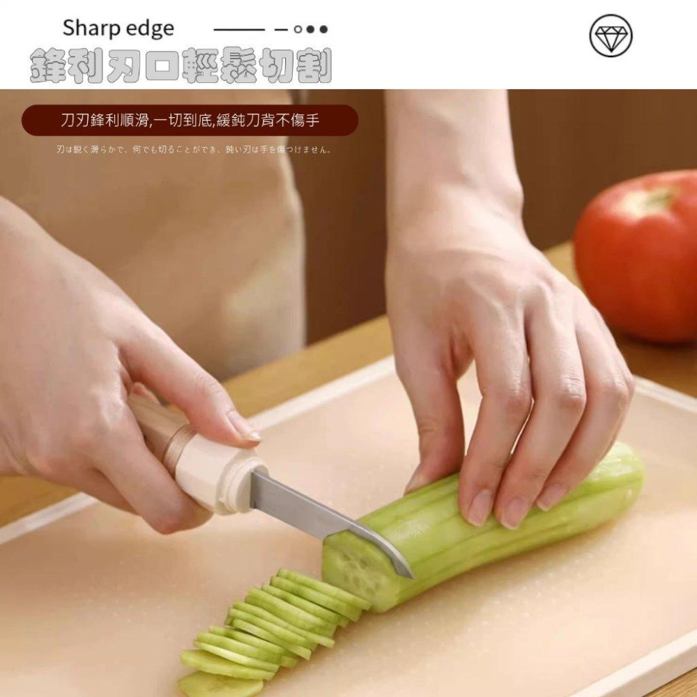 《附發票》🍇雙頭水果刀🍎削皮刀｜折疊便攜小刀🍊削皮/切水果/戶外必備🍒【多功能廚房工具】-細節圖8