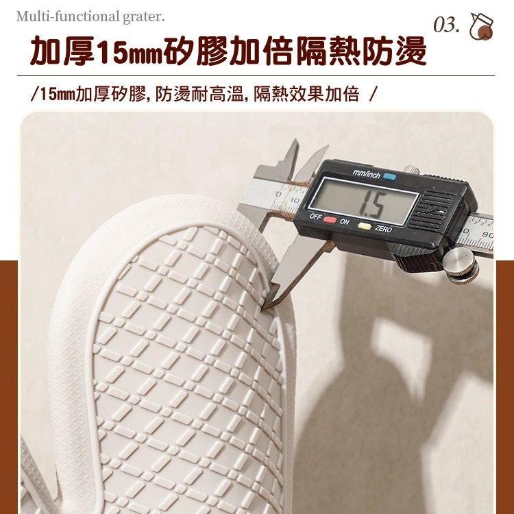 🍞可愛熊🐻矽膠隔熱手套｜防燙加厚防滑烘焙手套｜微波爐手套｜烤箱手套｜加熱耐高溫｜烘培手套🥐-細節圖5