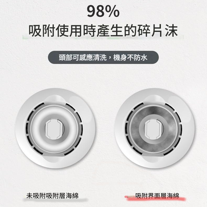 【🦶美足神器】電動磨腳器✨吸塵式去腳皮神器｜USB充電｜二段磨頭｜足部護理機｜去腳皮死皮機-細節圖7