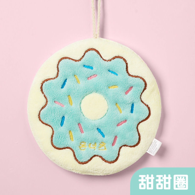 【台灣現貨】可愛動物造型擦手巾｜吸水快乾｜廚房浴室掛式毛巾｜居家可愛毛巾超萌貓咪/卡皮巴拉擦手巾｜可掛設計｜珊瑚絨不掉毛-規格圖9