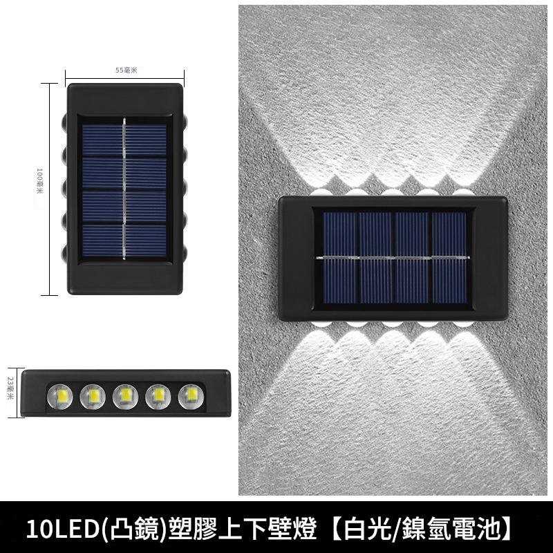 🌞【太陽能感應壁燈】上下照LED戶外防水燈💡免佈線庭院照明🌙戶外防水感應燈☀️0電費陽台庭院牆燈🌿免插電節能環保-規格圖9