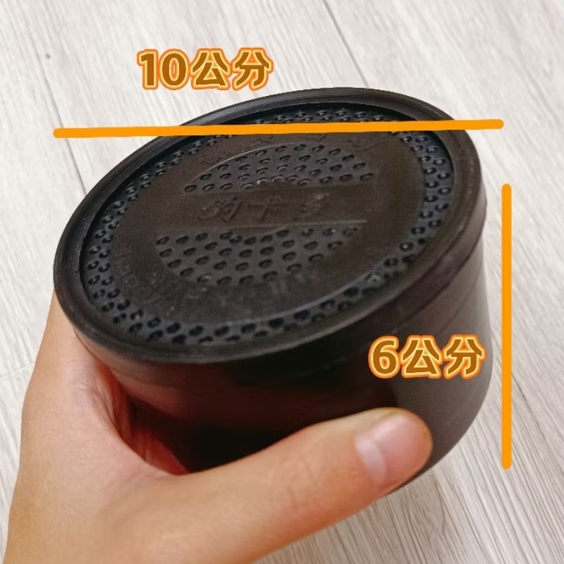 二手 蚯蚓盒 直徑10公分 有孔洞 盒蓋字體隨機 飼養盒 昆蟲飼養盒 空盒-細節圖2