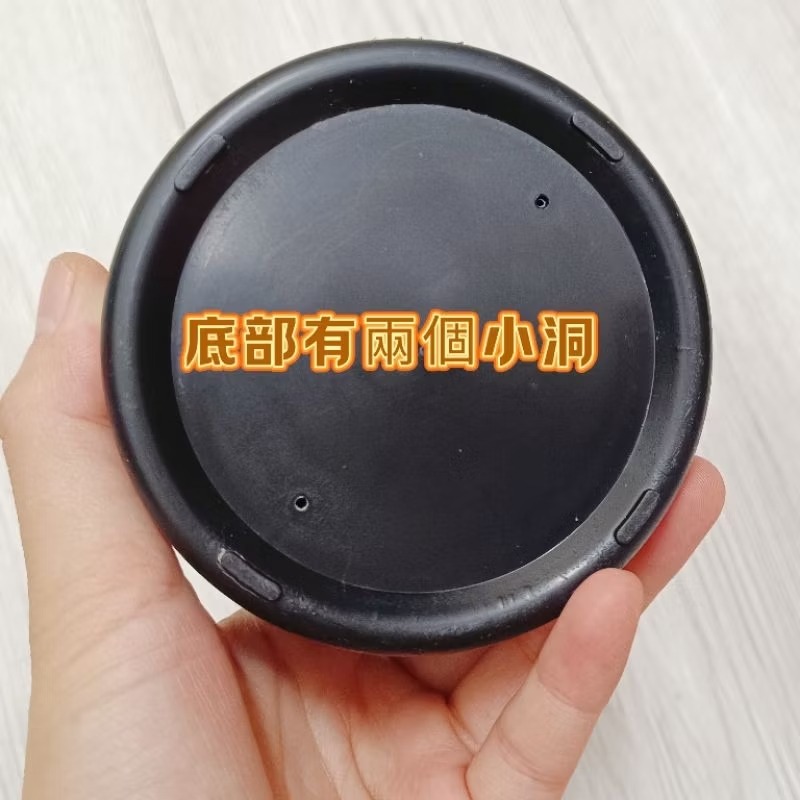 二手 蚯蚓盒 直徑10公分 有孔洞 盒蓋字體隨機 飼養盒 昆蟲飼養盒 空盒-細節圖3