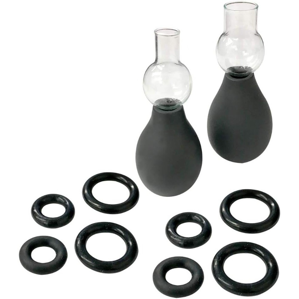 【肥厚甜甜圈款】日本A-ONE 乳頭勃起 男女皆宜 乳頭幫浦+乳頭環(奶頭,乳環,情趣用品,乳首)-細節圖2