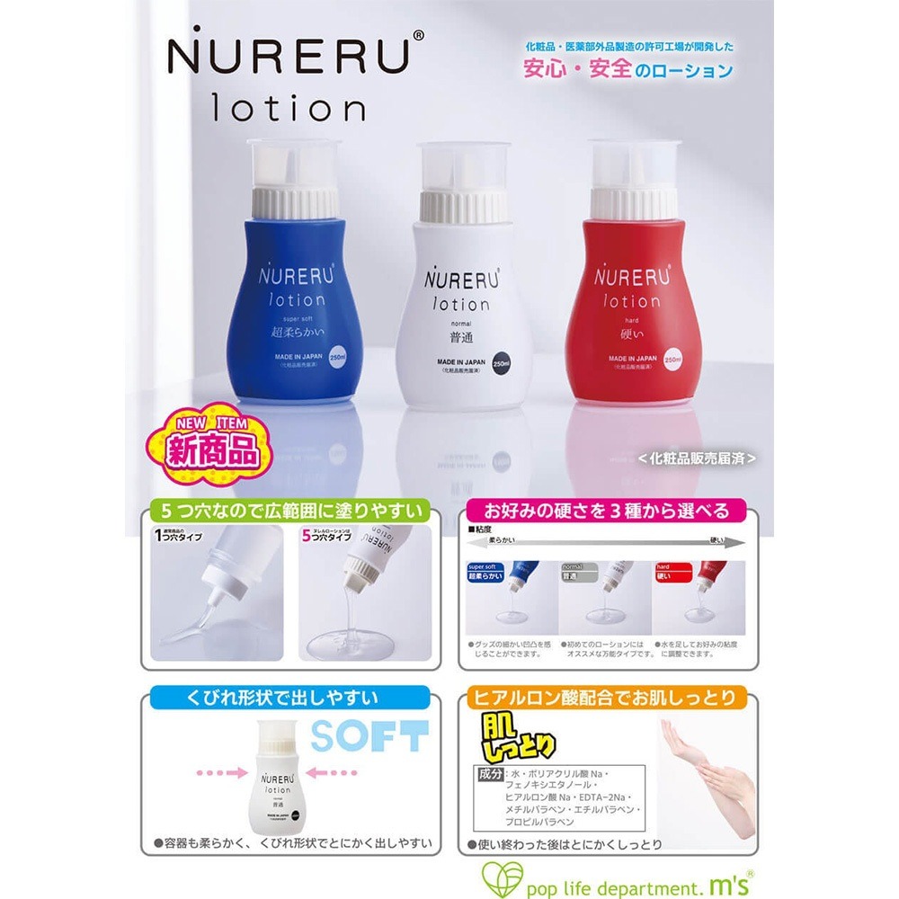 日本 NURERU 玻尿酸 低黏度配方 溫和親膚水性潤滑液(KY,情趣用品,潤滑劑,透明質酸)-細節圖8