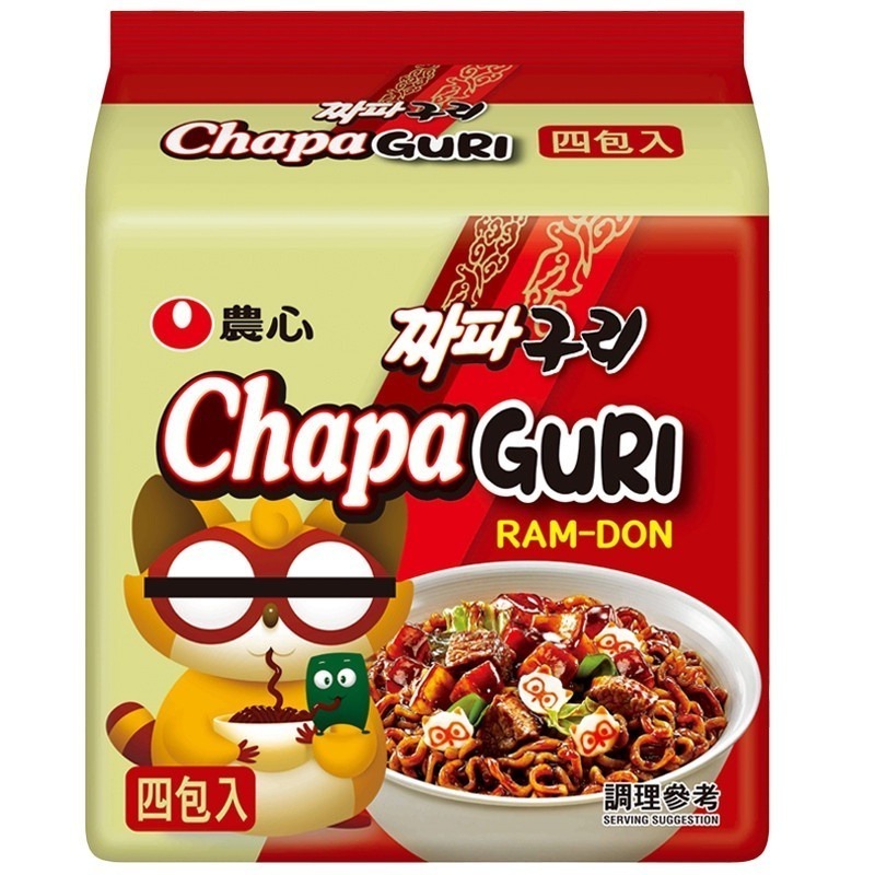 韓國 農心 Nongshim 浣熊 炸醬麵 烏龍麵 [928福利社]-細節圖2