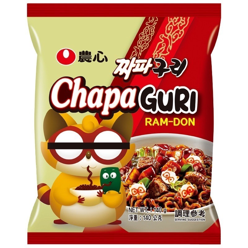 韓國 農心 Nongshim 浣熊 炸醬麵 烏龍麵 [928福利社]-細節圖3