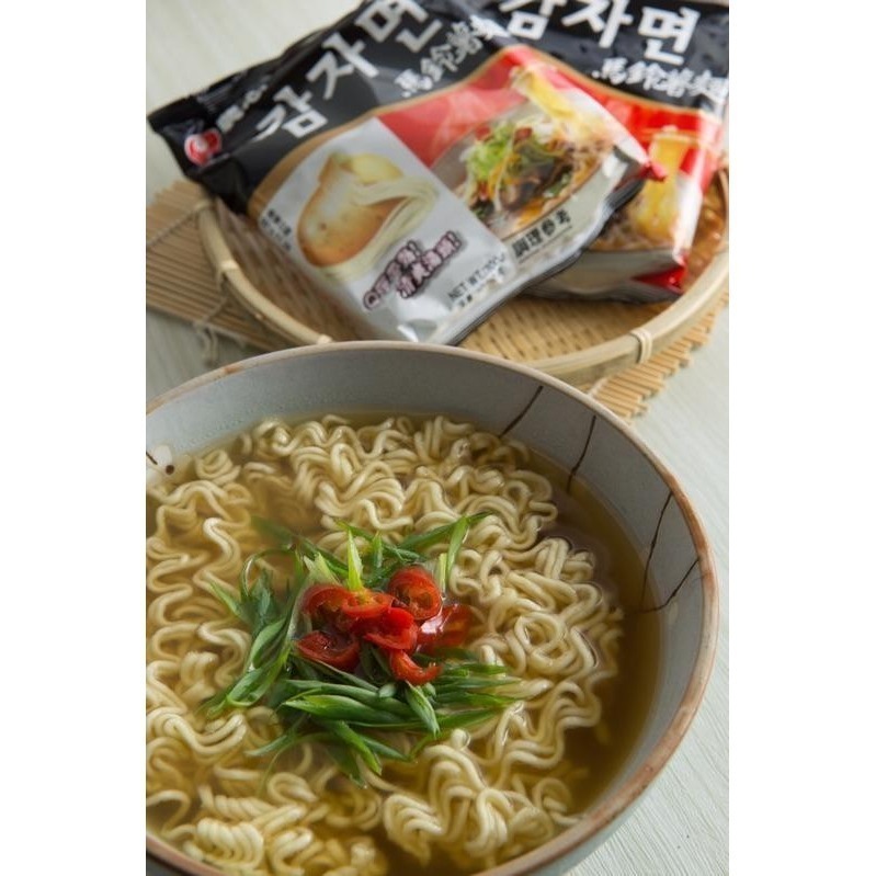 韓國 農心 馬鈴薯麵 [928福利社] 400g-細節圖5