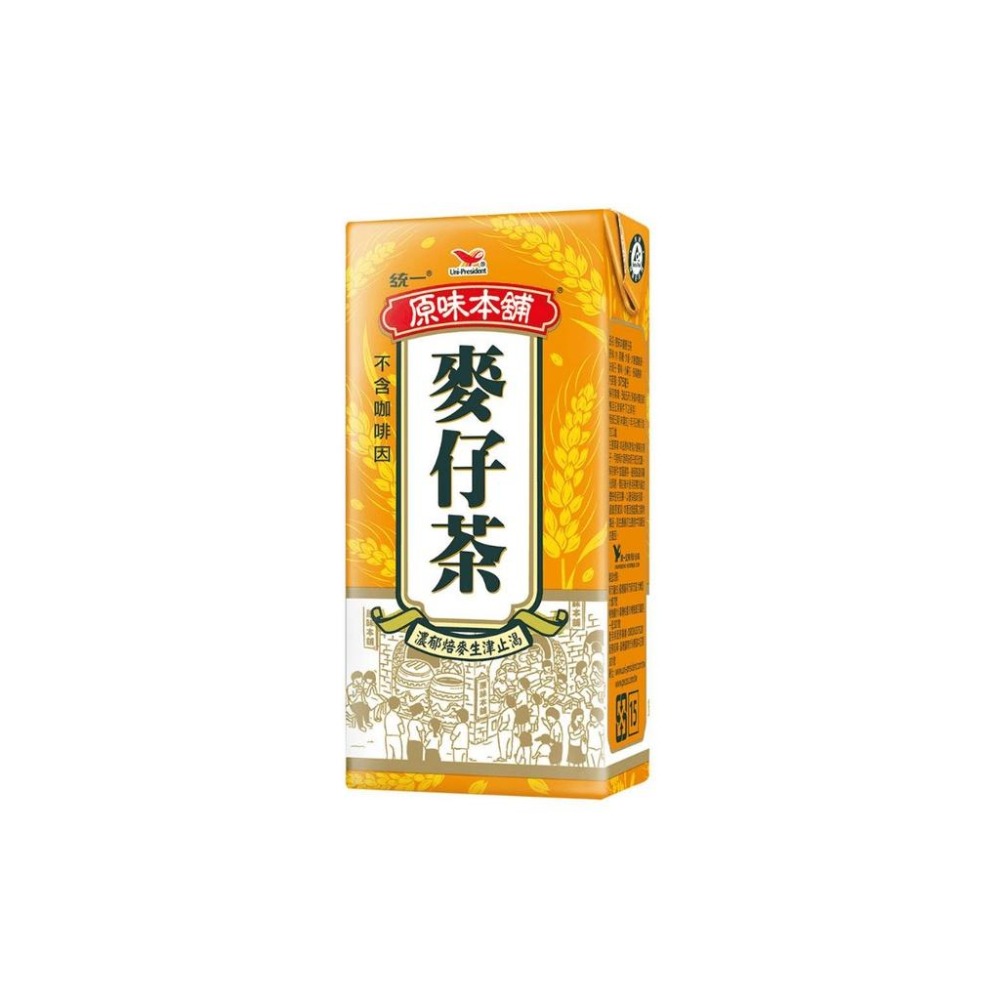 統一 原味本舖 麥仔茶 麥茶 375ml [928福利社]-細節圖2