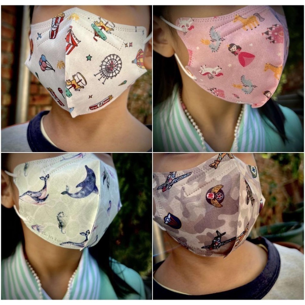聚泰兒童3D立體醫療口罩 幫助防護 50入 兒童面罩 幼童3D口罩 928福利社-細節圖3