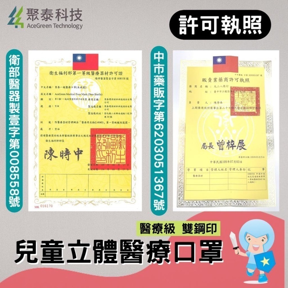 聚泰兒童3D立體醫療口罩 幫助防護 50入 兒童面罩 幼童3D口罩 928福利社-細節圖8