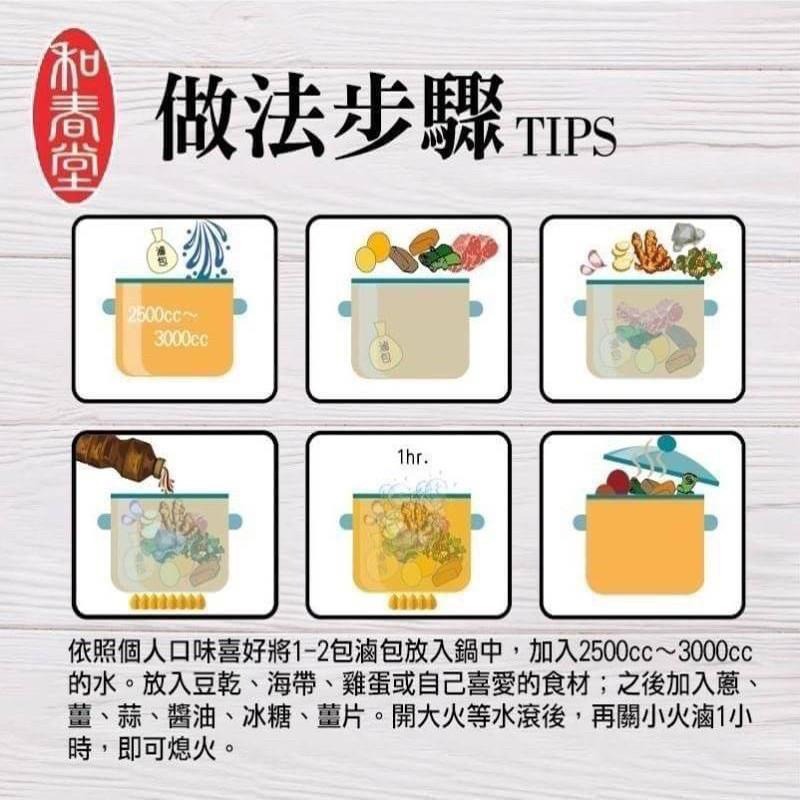 和春堂萬用滷包 幫助輕鬆燉滷 33g 家常滷味香料 928福利社-細節圖4