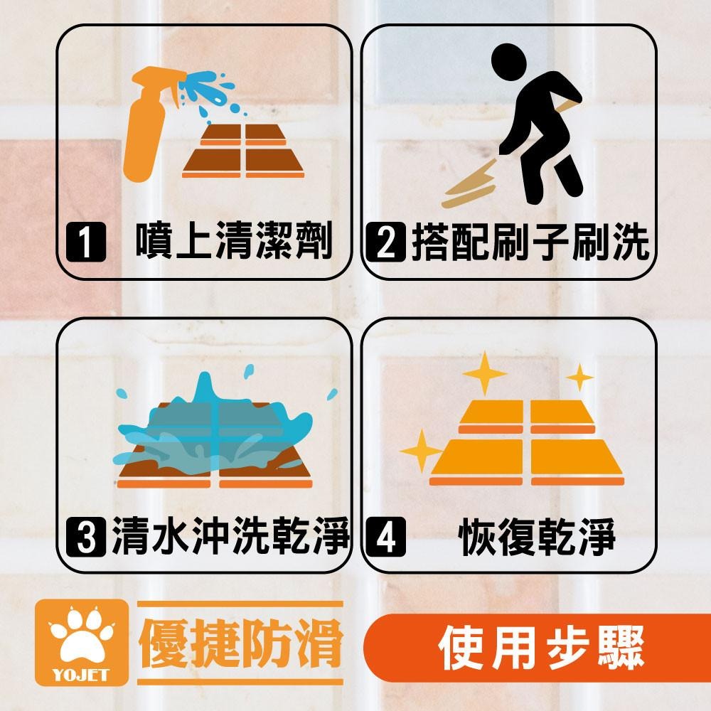 優捷防滑磁磚除垢萬用清潔劑 深入毛孔除垢 250g與500g 地板保養劑 928福利社-細節圖4