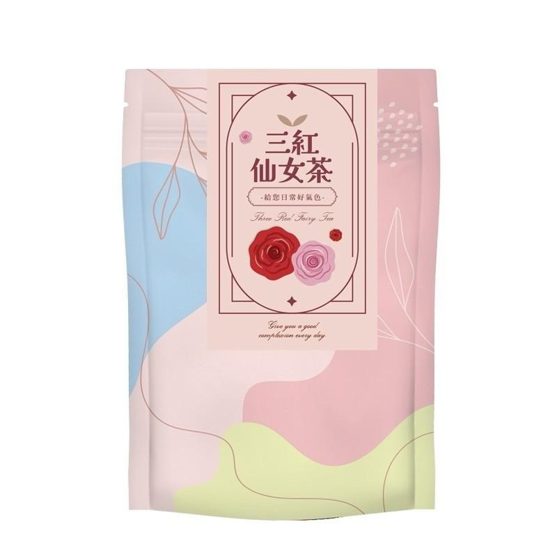 三紅仙女茶 幫助維持好氣色 10入 玫瑰紅棗枸杞茶 928福利社-細節圖2