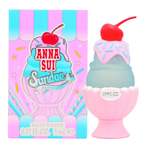 ANNA SUI 果漾聖代淡香水5ml-粉紅柚惑-小香，市價：750元，公司貨，下單前請先詢問貨量