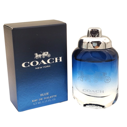 COACH 時尚藍調男性淡香水4.5ml-小香，市價：700元，公司貨，下單前請先詢問貨量