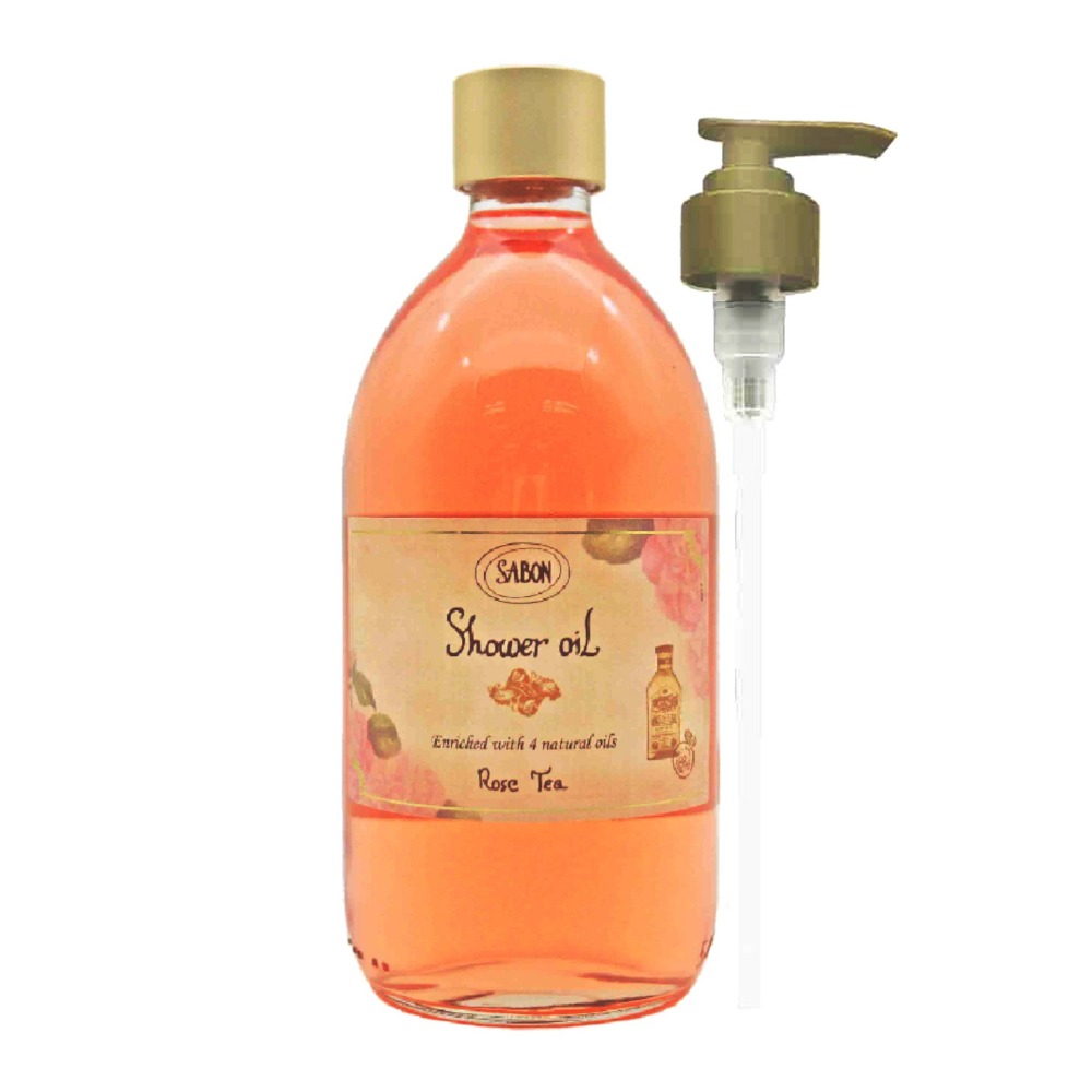 SABON 玫瑰茶語沐浴油500ml，平輸，市價1350元，下單前請先詢問貨量-細節圖2