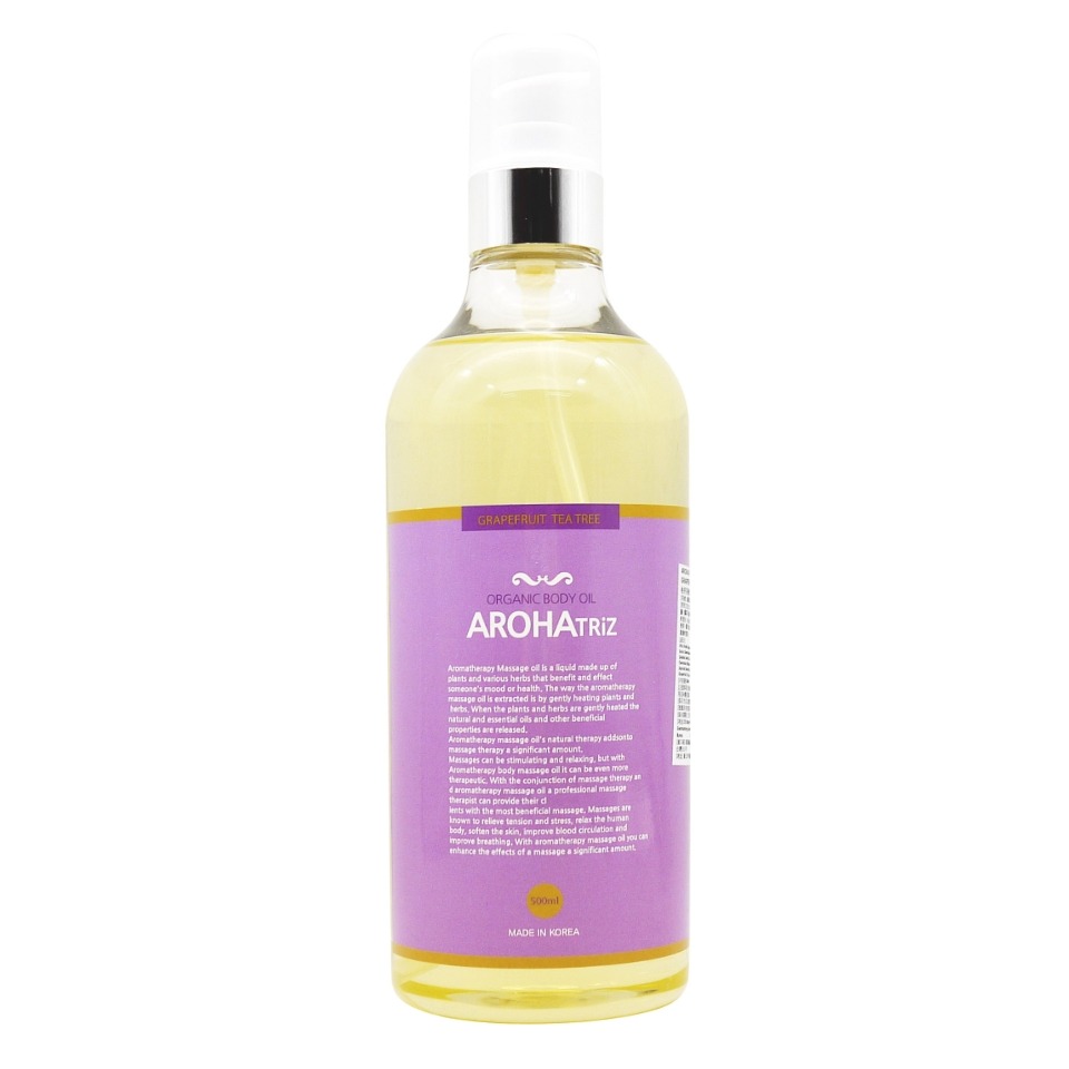 AROHA TRIZ 身體精油500ml(柚香茶樹/檸檬桉樹/柏樹薄荷)有3款香味可選擇，下單前請先詢問貨量-細節圖2