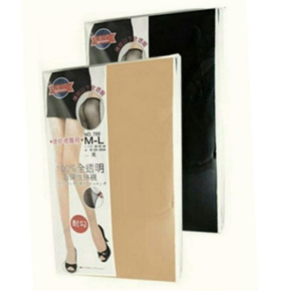 一組6雙 香川 100%全透明透膚超彈性褲襪(黑色/膚色)有2款顏色可選，下單前請先詢問貨量-細節圖3