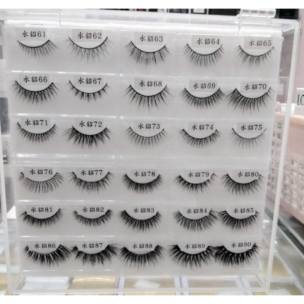 AFTER 艾芙特 3D立體水貂絲假睫毛-3對入（61/62/63/64/65/66/67/68/69/70）-細節圖3