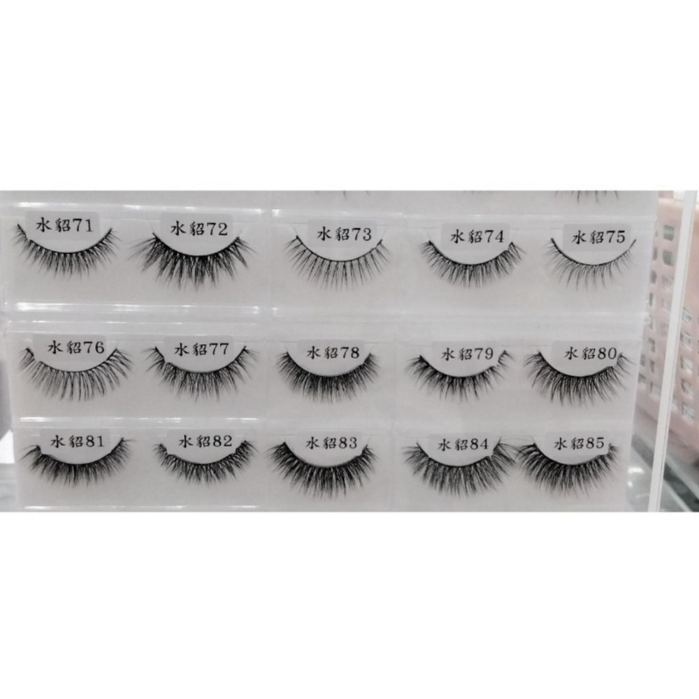 AFTER 艾芙特 3D立體水貂絲假睫毛-3對入（71/72/73/74/75/76/77/78/79/80）-細節圖2