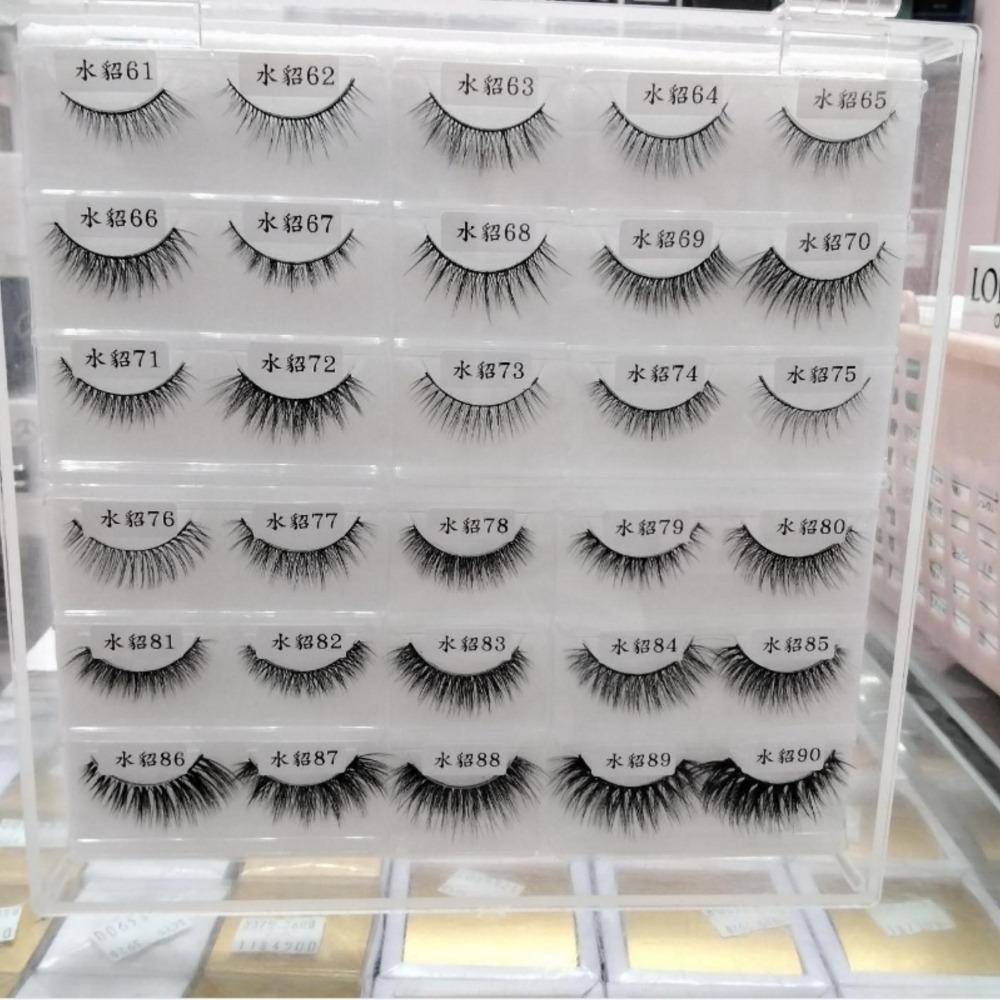 AFTER 艾芙特 3D立體水貂絲假睫毛-3對入（81/82/83/84/85/86/87/88/89/90）-細節圖3