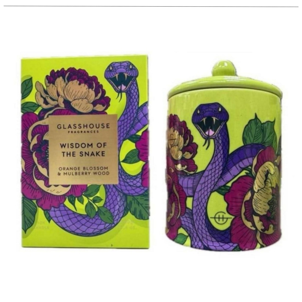 Glasshouse 魔法花園 蛇年限定款 香氛蠟燭-380G，市價2500元，平輸，下單前請先詢問貨量-細節圖2