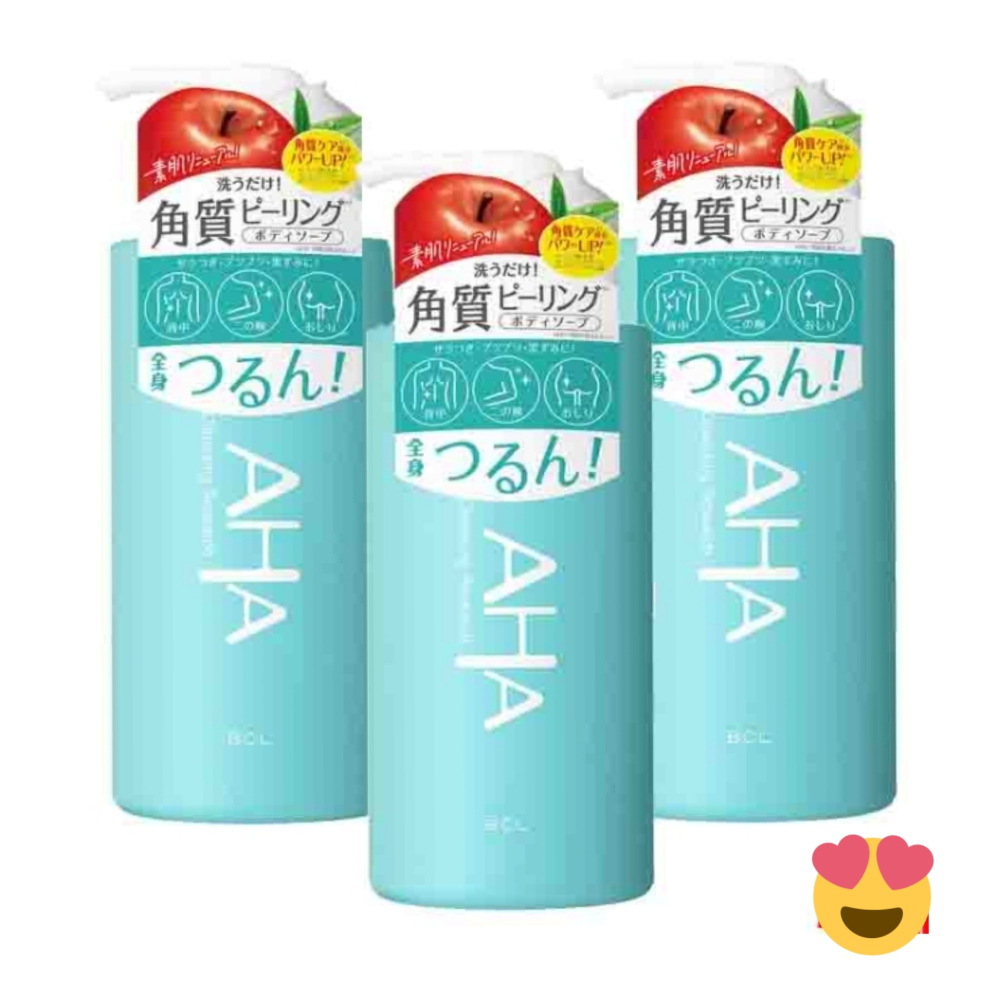BCL SABORINO AHA 柔膚潔淨沐浴乳480ml，市價：425元，下單前請先詢問貨量-細節圖2
