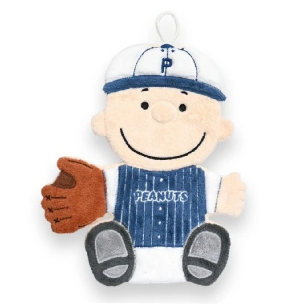 PEANUTS 棒球造型擦手巾（查理布朗/史努比）有2款造型可選，市價：299元，下單前請先詢問貨量-細節圖4