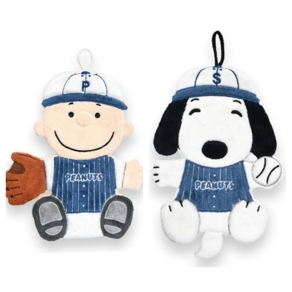 PEANUTS 棒球造型擦手巾（查理布朗/史努比）有2款造型可選，市價：299元，下單前請先詢問貨量-細節圖2