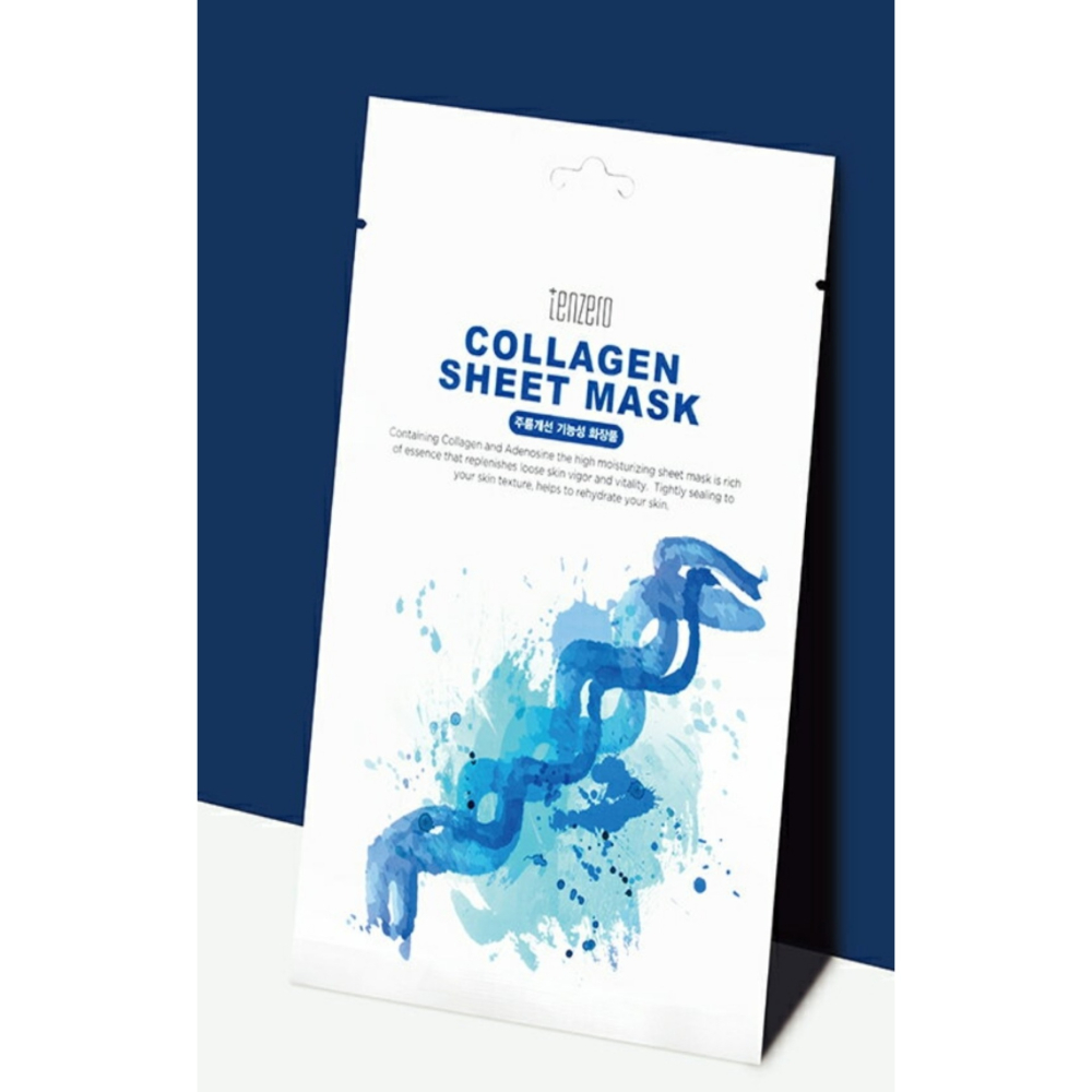 TENZERO 單片面膜25ml（膠原蛋白/蘆薈）有2款可選擇，下單前請先詢問貨量-細節圖5