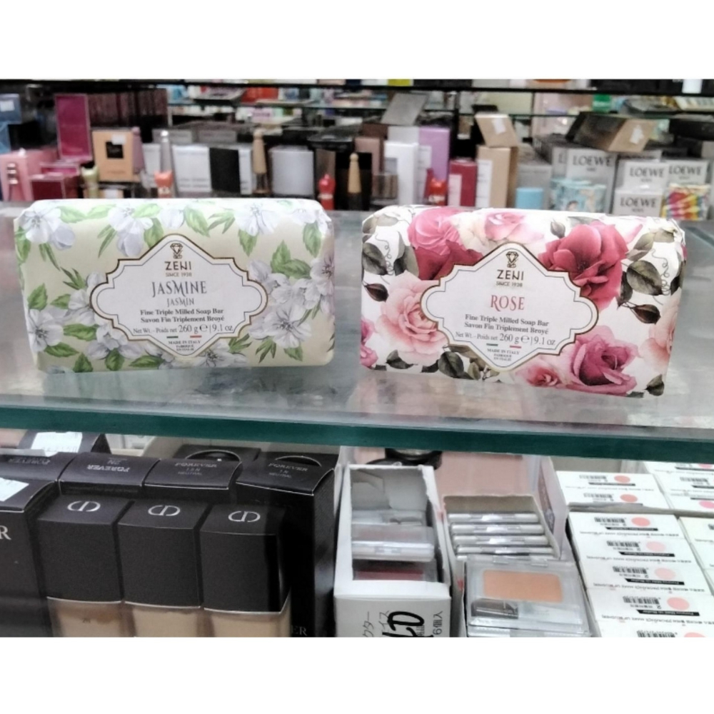 ZENI 義大利 植物萃取 三重研磨香皂260G（牡丹/雪松/木蘭花/薰衣草/白麝香/佛手柑/玫瑰/茉莉/雪滴中的松木）-細節圖4