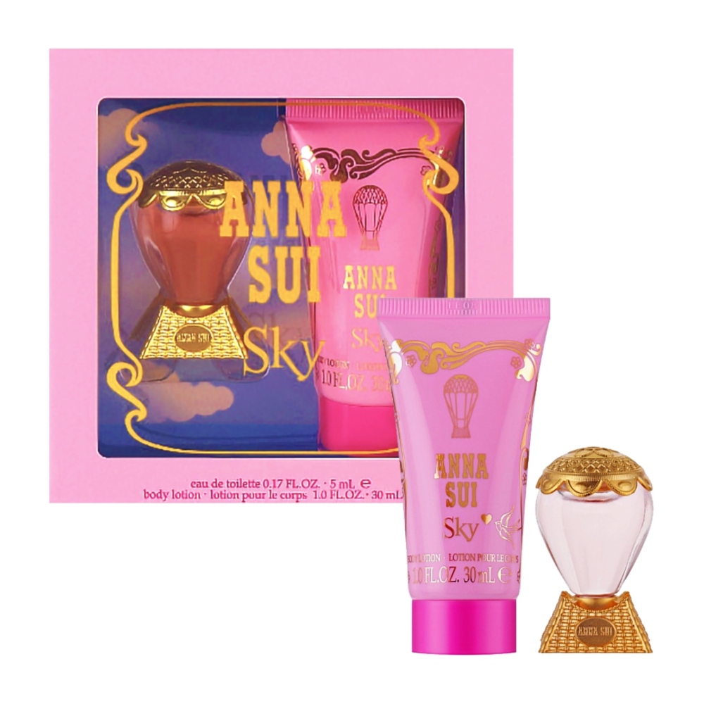 ANNA SUI 綺幻飛行女性浪漫香氛組91639（淡香水5ml+身體乳30ml）公司貨，市價：1100元，請先詢問貨量-細節圖2