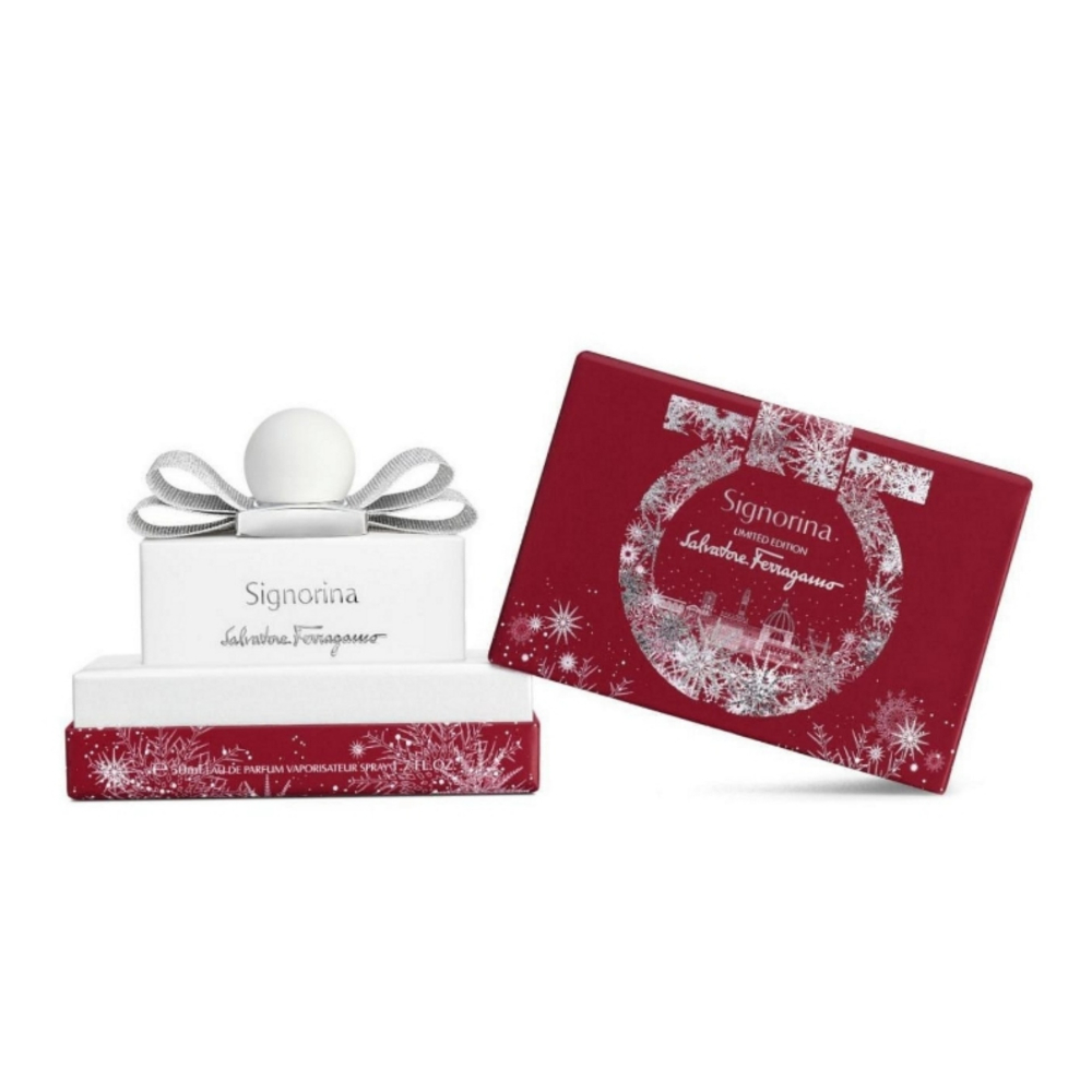 限定版 Salvatore Ferragamo 芭蕾女伶女性淡香精50ml-雪花限定版，市價2900元，公司貨，先詢問-細節圖2