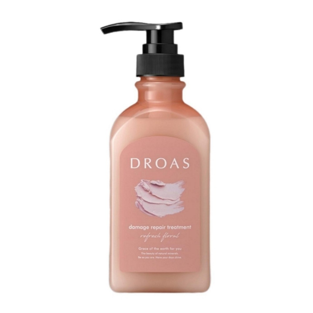 清貨商品 日本 DROAS 礦物泥 潤髮乳 400ml（絲滑潔淨/受損修護）有2款可選擇，市價320元，請先詢問貨量-細節圖3