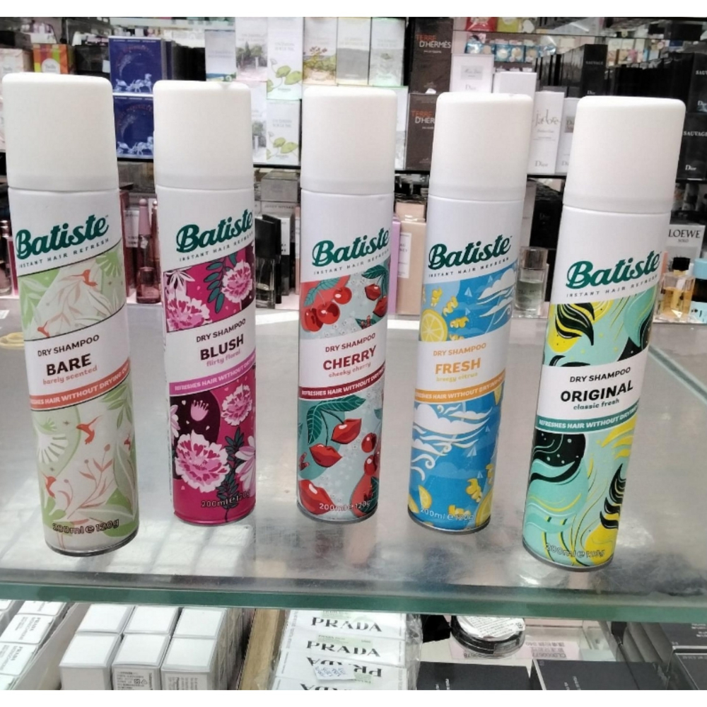 優惠活動 BATISTE 秀髮乾洗噴劑200ml(輕盈/花香)有2款香味可選擇，市價：275元，下單前請先詢問貨量-細節圖2