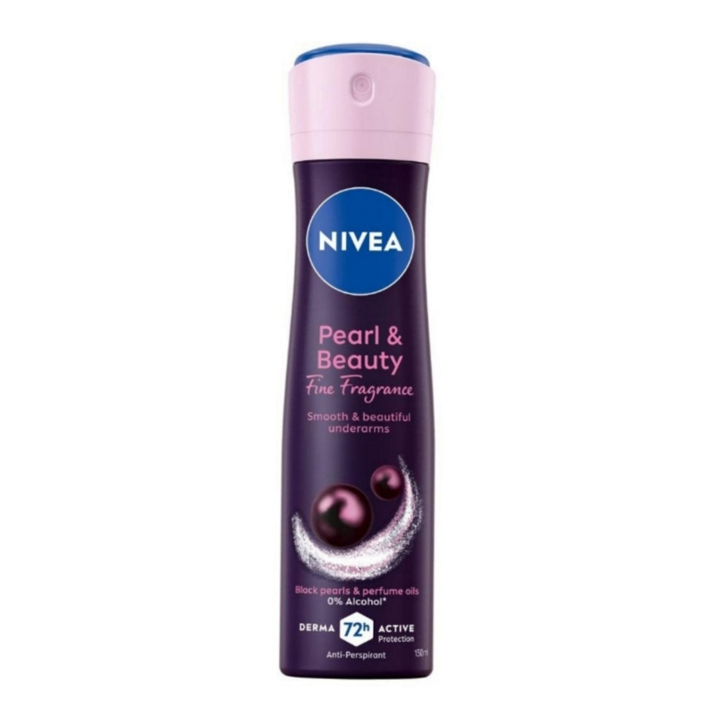 清貨活動 NIVEA 止汗爽身噴霧150ml系列（黑珍珠煥亮/珍珠煥采）有2款香味可選，市價：249元，請先詢問貨量-細節圖2