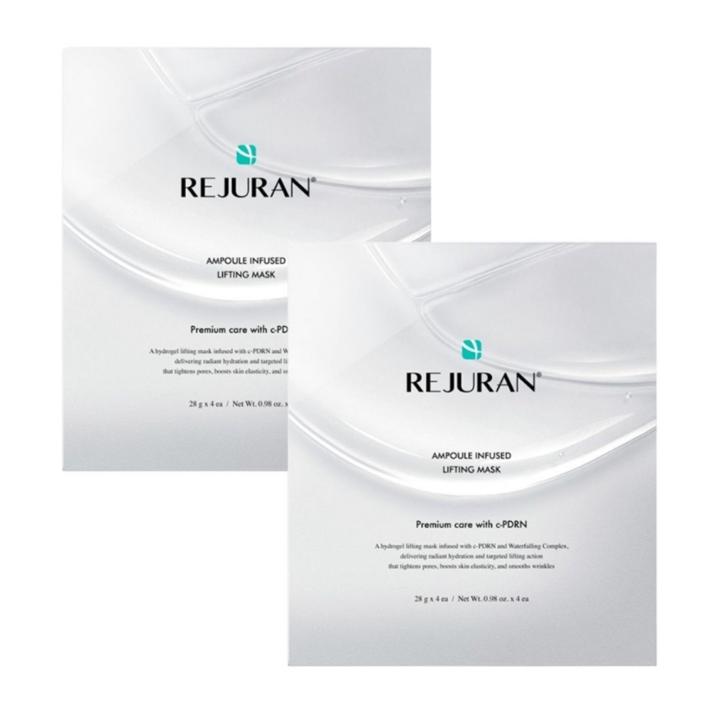 REJURAN 麗珠蘭 緊緻拉提面膜28G*4入/盒（單盒/2盒）有2款可選，市價：780元，下單前請先詢問貨量-細節圖2
