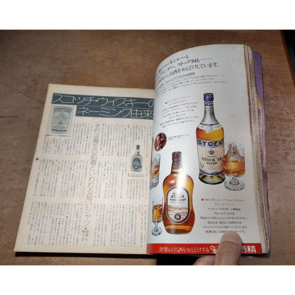 (日文二手書)書名「世界の名酒事典： Brandy、Whisky、Beer」(多泛黃斑)│講談社│世界名酒事典│圖書老舊-細節圖8