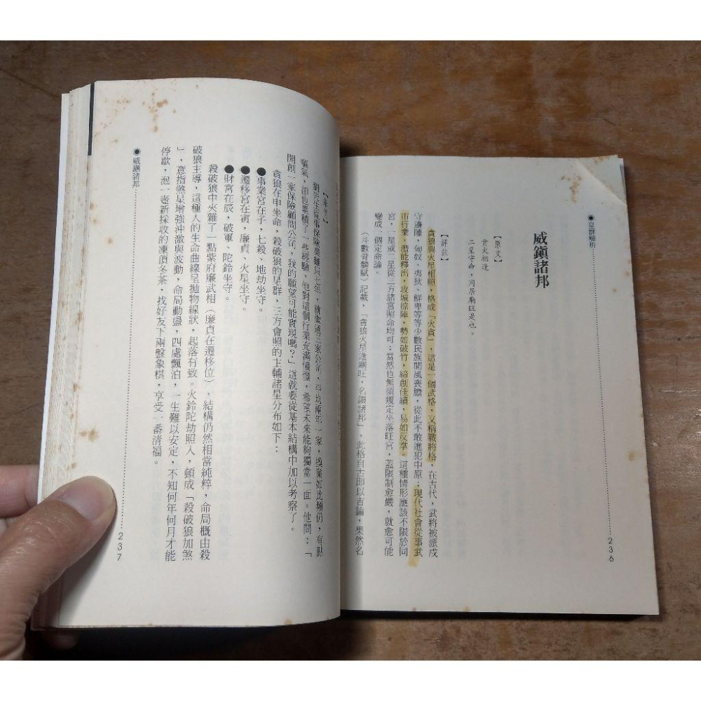 陳希夷檔案之星群解析(已泛黃、許多書斑)│了無居士│蓮花│陳希夷、星群解析│圖書老舊-細節圖8