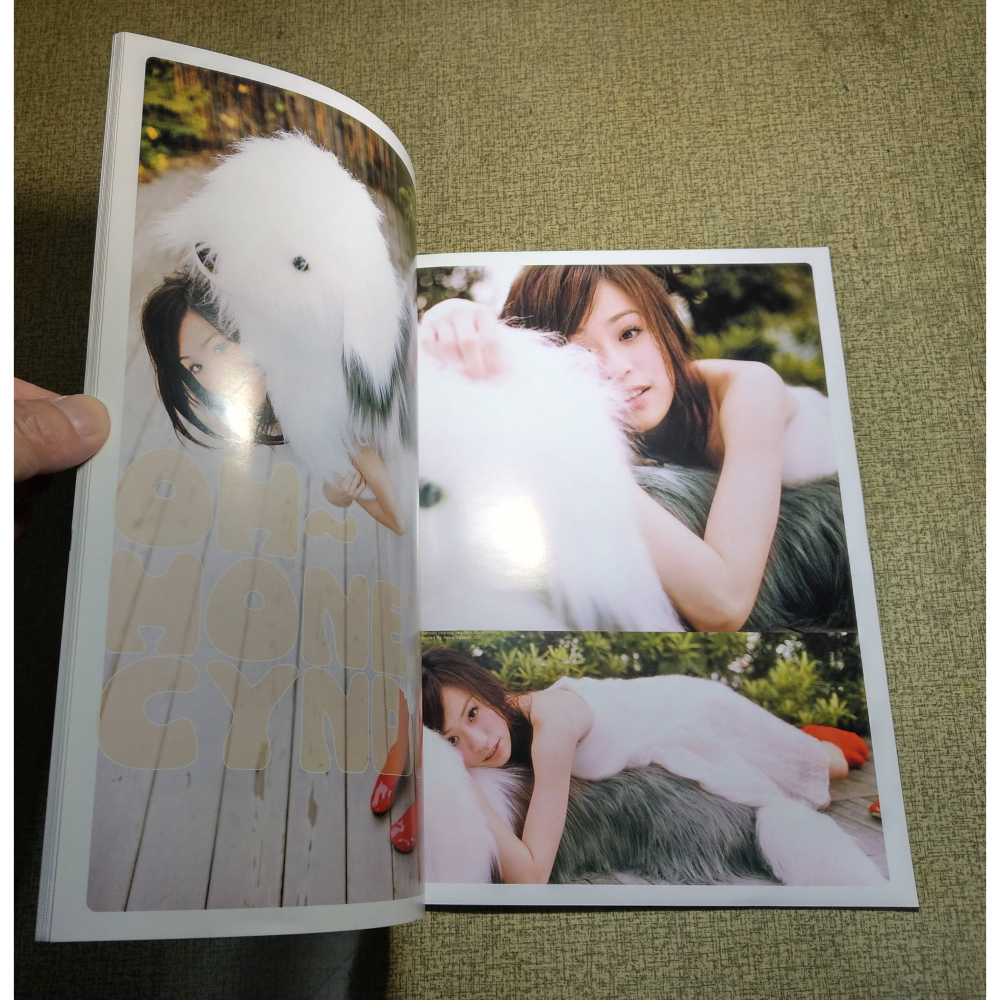 (寫真冊、無簽名)OH~HONEY CYNDI│王心凌、Wang│王心凌寫真、王心凌寫書集、王心凌寫真書│七成新-細節圖7